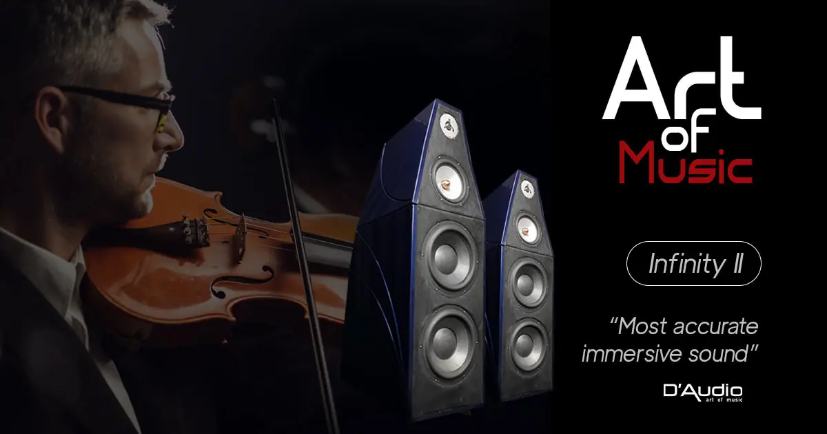 Banner daud audio infinity ii